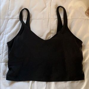 lululemon Black Align Tank Top Size 2